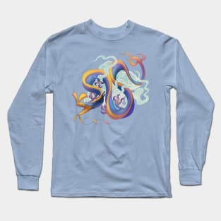 Ribbon Eel Dragon Long Sleeve T-Shirt